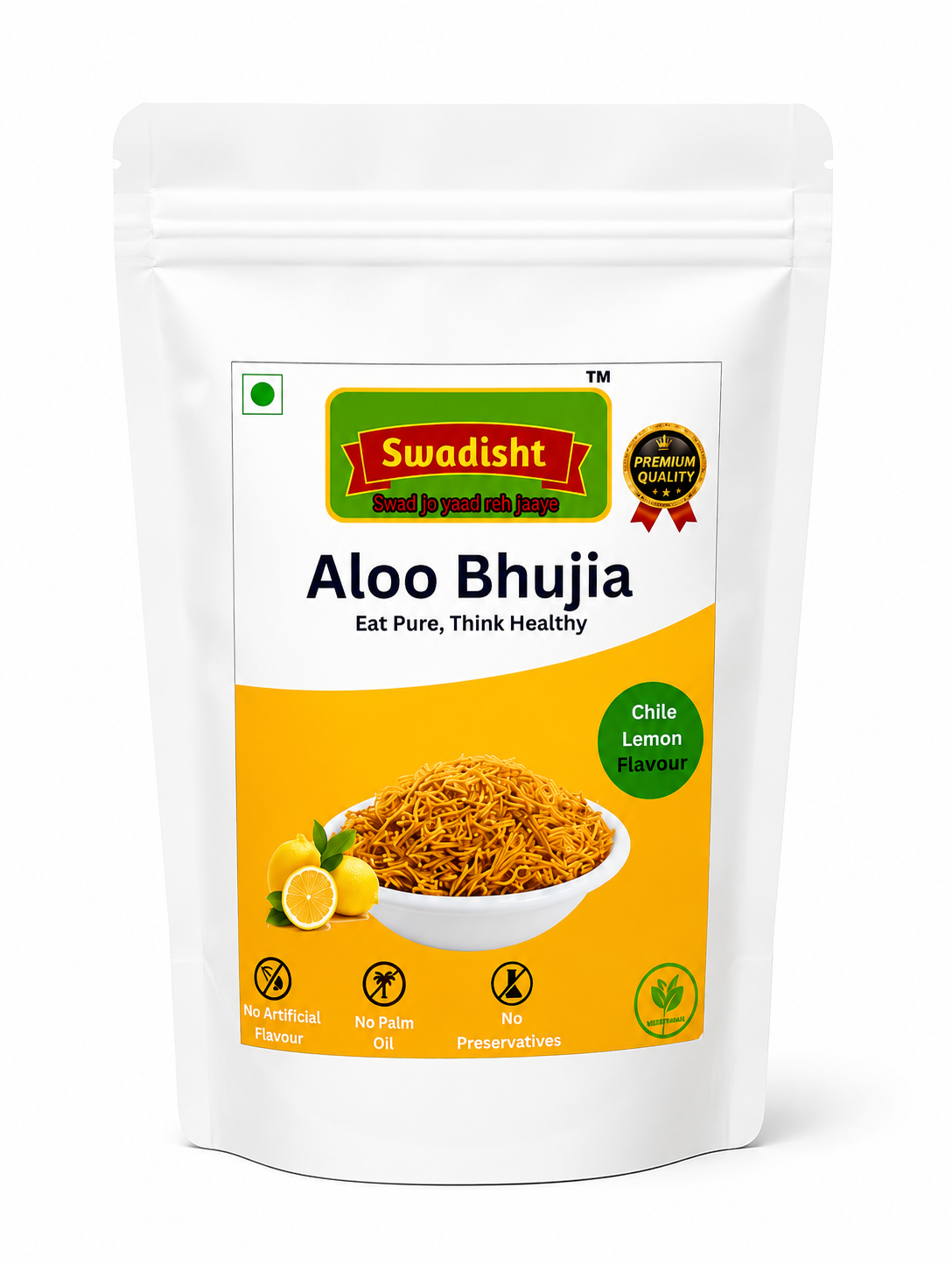 Healthy Aloo Bhujia Chile Lemon Flavour 230g