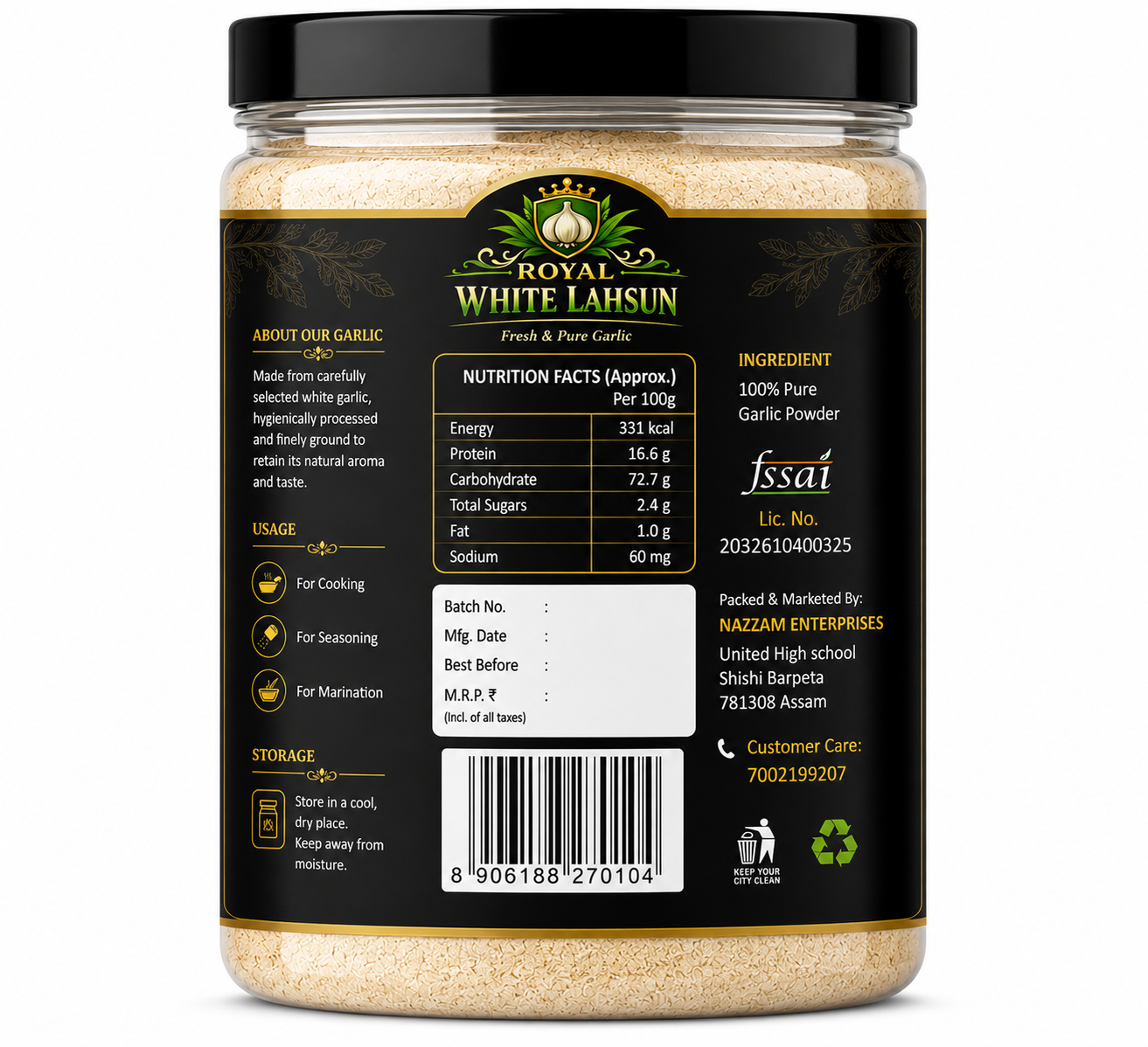 Garlic Powder 100g