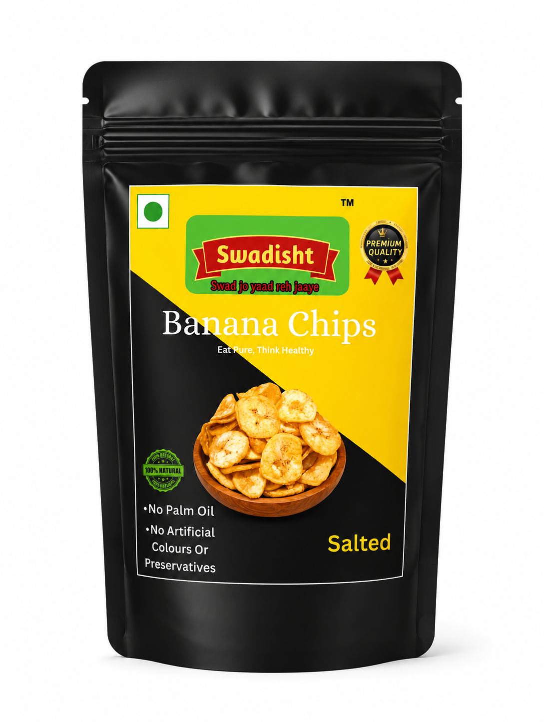 Healthy Banana Chips Salted 85g×4